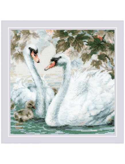 Наборы для вышивания Белые лебеди – фото 1