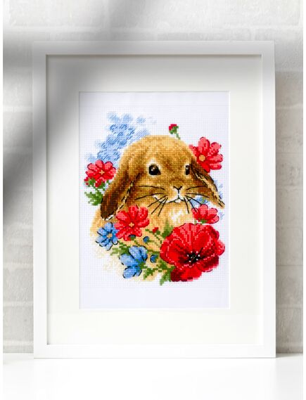Наборы для вышивания Кролик в цветах – фото 5