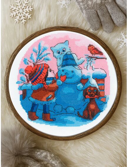 Наборы для вышивания Первый снег – фото 7