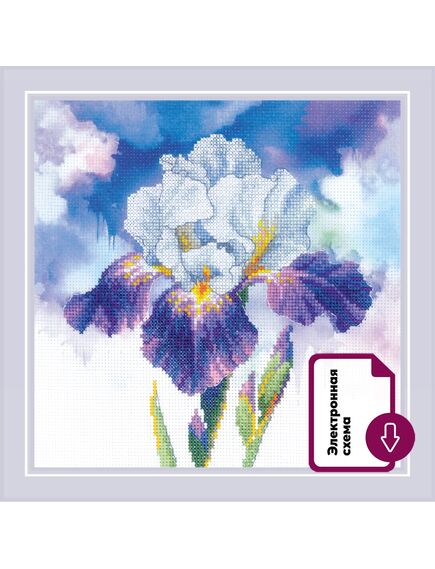 Наборы для вышивания 0107 РТ Набор для вышивания "Цветение ириса" – фото 1