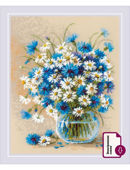 Наборы для вышивания Ромашки и васельки – фото 1