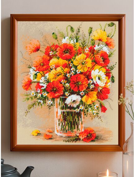 Наборы для вышивания Степные маки – фото 2