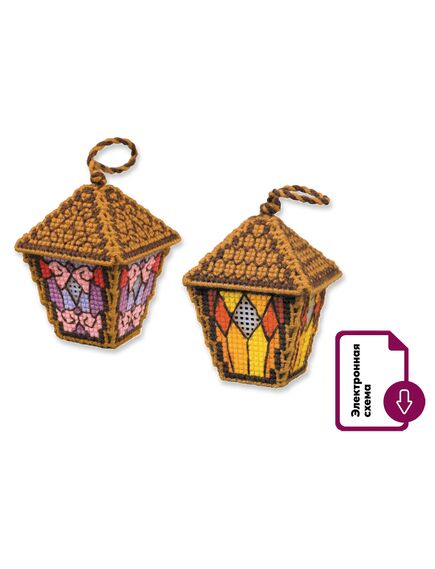 Наборы для вышивания Фонарики "Винтаж" – фото 1