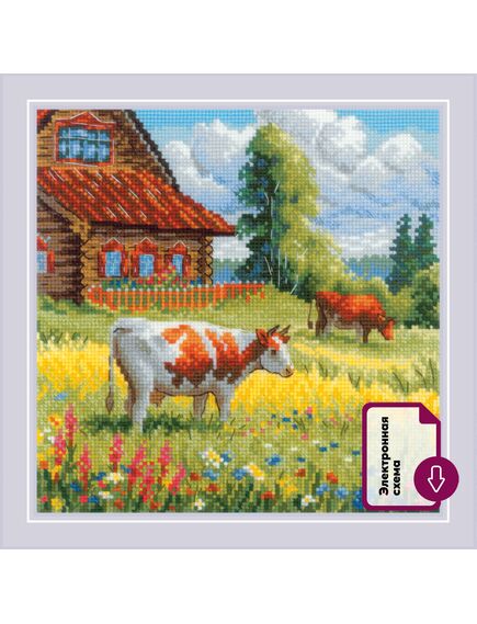 Наборы для вышивания Золотое лето. Околица – фото 1
