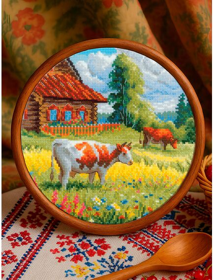 Наборы для вышивания Золотое лето. Околица – фото 7