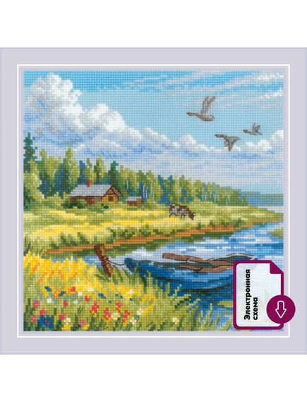 Наборы для вышивания Золотое лето. Лодка – фото 1