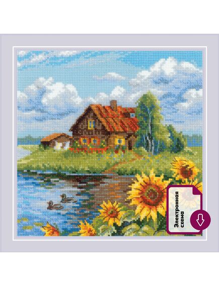 Наборы для вышивания Золотое лето. Подсолнухи – фото 1