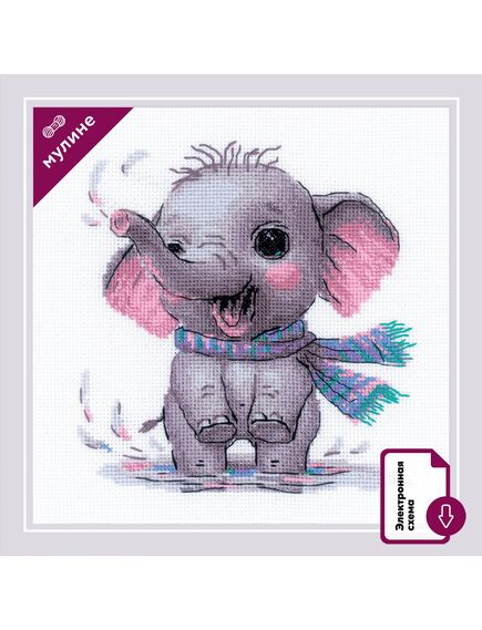 Наборы для вышивания Озорной Слоник – фото 1