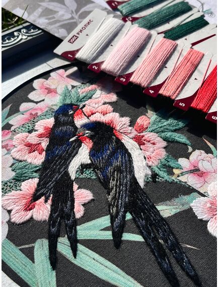 Наборы для вышивания 0108 РТ Набор для вышивания "Первые ласточки" – фото 4