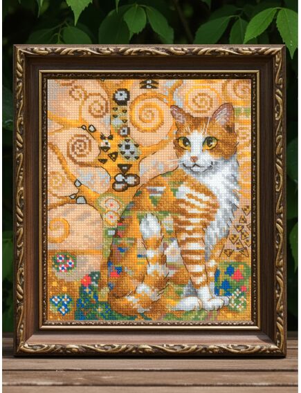 Наборы для вышивания 2319 Набор для вышивания "Золотой котик" – фото 3