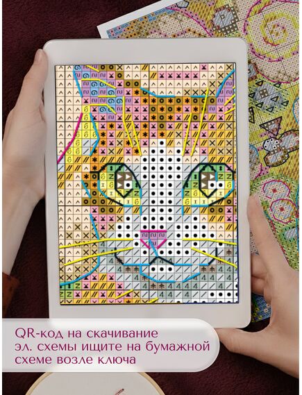 Наборы для вышивания 2319 Набор для вышивания "Золотой котик" – фото 6