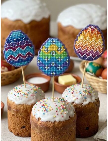 Наборы для вышивания 2320АС Набор для вышивания "Яркая Пасха" – фото 2