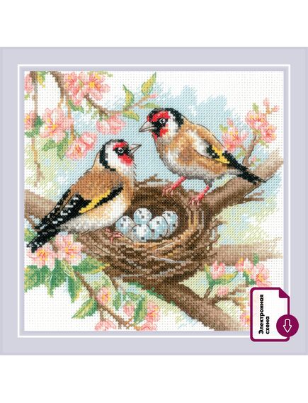 Наборы для вышивания 2325 Набор для вышивания "Семейное гнездышко" – фото 1