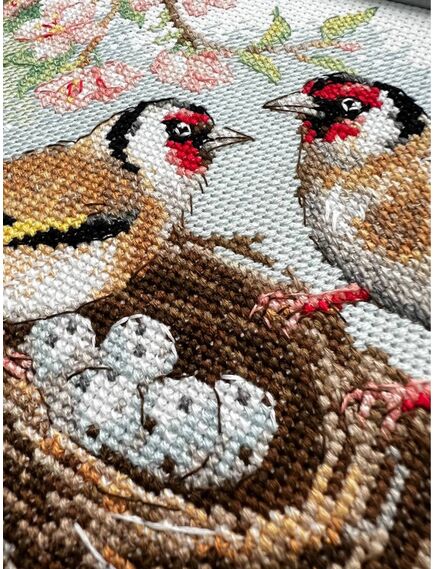 Наборы для вышивания 2325 Набор для вышивания "Семейное гнездышко" – фото 9