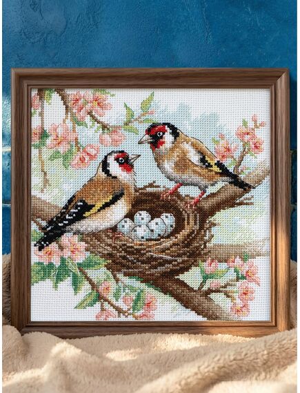 Наборы для вышивания 2325 Набор для вышивания "Семейное гнездышко" – фото 2