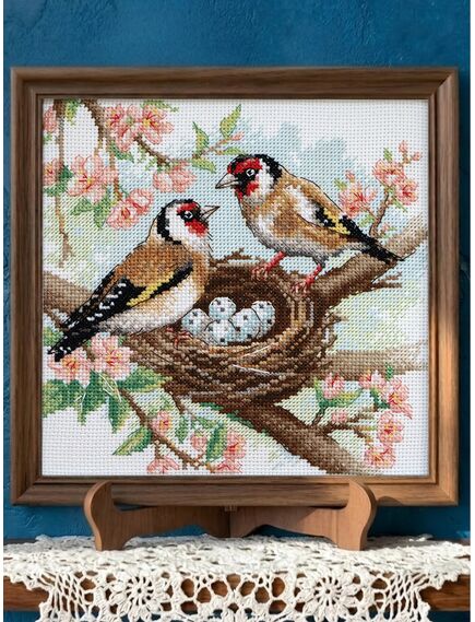 Наборы для вышивания 2325 Набор для вышивания "Семейное гнездышко" – фото 3