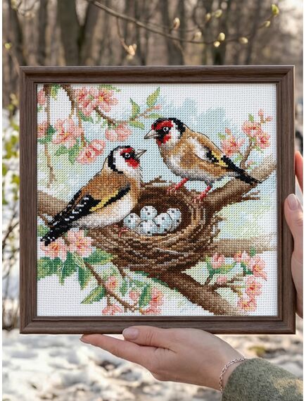 Наборы для вышивания 2325 Набор для вышивания "Семейное гнездышко" – фото 4