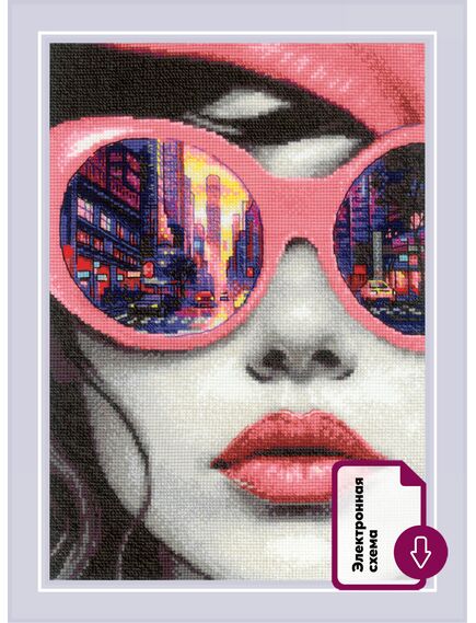 Наборы для вышивания 2331 Набор для вышивания "Ритм большого города" – фото 1