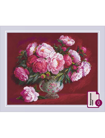 Наборы для вышивания 2345 Набор для вышивания "Роскошные пионы" – фото 1