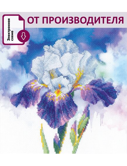 Наборы для вышивания 0107 РТ Набор для вышивания "Цветение ириса" – фото 1