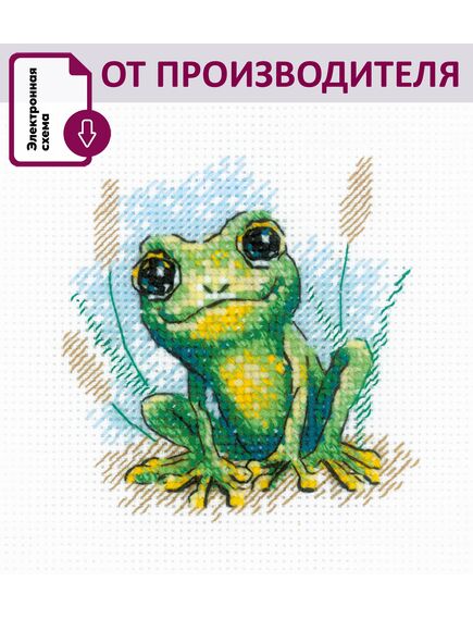 Наборы для вышивания 2286 Набор для вышивания "Лягушонок" – фото 1