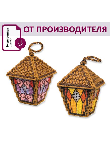 Наборы для вышивания 2309АС Набор для вышивания "Фонарики Винтаж" – фото 1