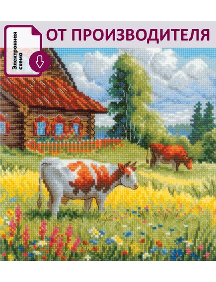 Наборы для вышивания 2311 Набор для вышивания "Золотое лето: Околица" – фото 1