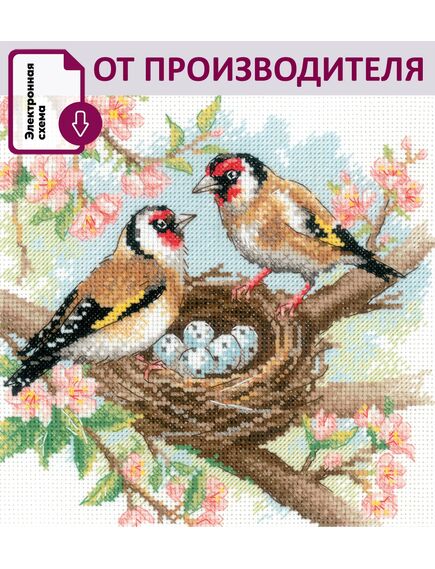 Наборы для вышивания 2325 Набор для вышивания "Семейное гнездышко" – фото 1