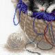 Наборы для вышивания Котята в корзине – фото 3