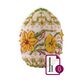  В225 Набор для бисероплетения "Яйцо пасхальное Нарциссы" – фото 1