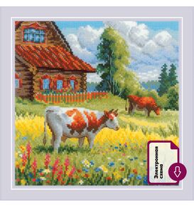 Наборы для вышивания 2311 Набор для вышивания "Золотое лето: Околица" – фото 1
