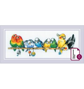 Наборы для вышивания 2317 Набор для вышивания "Попугайчики" – фото 1